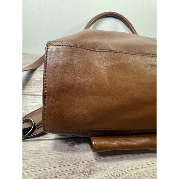 Kooba Leather Women's Handbag with Gun Metal Embellishments Kooba Kendal Brown - Picture 15 of 16